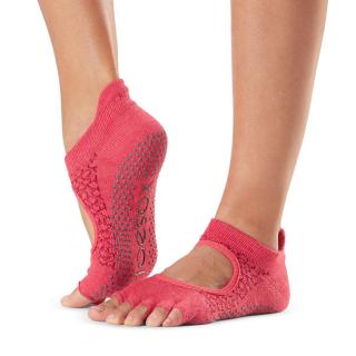 Toesox Halftoe Bellarina Grip protišmykové ponožky (Hermosa) Veľkosť oblečenia: M 39-42.5