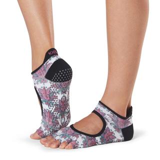 Toesox Halftoe Bellarina Grip protišmykové ponožky (Mantra) Veľkosť oblečenia: M 39-42.5