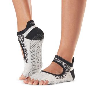 Toesox Halftoe Bellarina Grip protišmykové ponožky (Serene) Veľkosť oblečenia: M 39-42.5