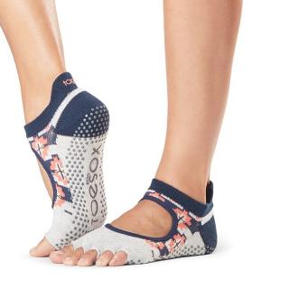 Toesox Halftoe Bellarina Grip protišmykové ponožky (Yonder) Veľkosť oblečenia: M 39-42.5