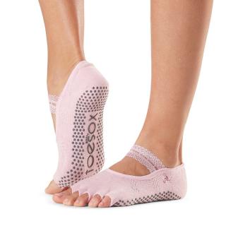 Toesox Halftoe Mia Grip protišmykové ponožky (Allure) Veľkosť oblečenia: M 39-42.5