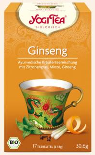 Yogi Tea Bio Ženšen Ginseng 17 x 1,8 g