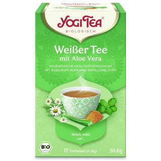 Yogi Tea White Tea Aloe Vera Biely čaj s aloe vera 17 x 1,8 g