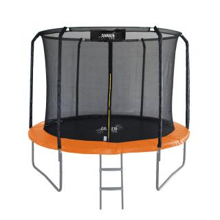 Trampolína s vnútornou sieťkou 252 cm Gardenline PRO - oranžová