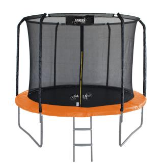 Trampolína s vnútornou sieťkou 305 cm Gardenline PRO - oranžová