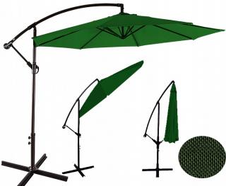Záhradný slnečník Sunny - zelený 300cm
