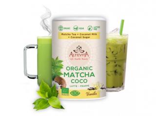 Bio Matcha Coco Latte / Frappe, Altevita 220 g
