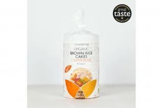 Celozrnné ryžové chlebíčky z hnedej ryže - 7 druhov semienok, Bio Clearspring 120 g