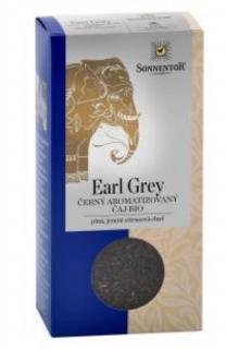 Čierny čaj Earl Grey, bio sypaný čaj, Sonnentor 90 g