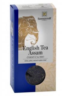 Čierny čaj English Assam, bio sypaný čaj, Sonnentor 95 g