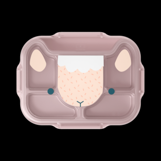 Desiatový box Monbento Wonder Pink Sheep, 950 ml