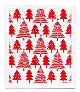 Hubka Jangneus - červený vianočný les