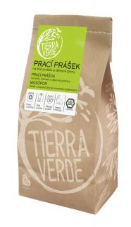 Prací prášok z mydlových orechov na bielu bielizeň a látkové plienky, Tierra Verde 850 g