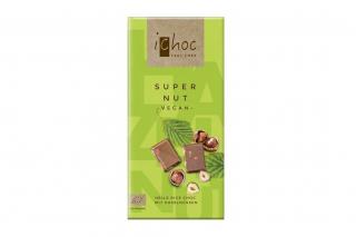 Ryžová čokoláda lieskovo-oriešková, Bio iChoc 80 g