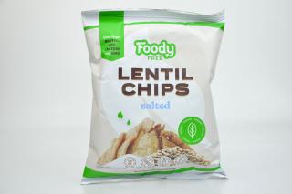 Šošovicové chipsy solené, vegan FoodyFree 50g