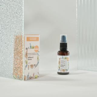 Sprchový anticelulitídny masážny olej - Hĺbkový detox, Kvitok 50 ml