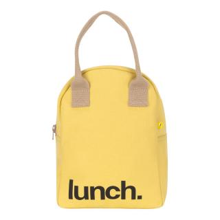 Taška na jedlo fluf, žltá - lunch
