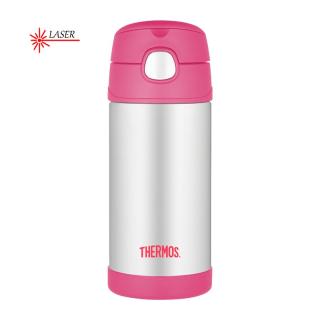 Thermos - Detská termoska so slamkou FUNtainer ružová, 0,355 l