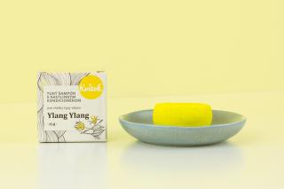 Tuhý šampón s kondicionérom - Ylang ylang, Kvitok 25 g