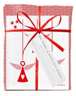 Vianočný balíček Jangneus - červené lístky a červený anjelikovia
