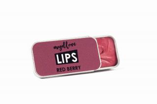 Výživný balzam na pery RED BERRY LIPS, MydLove