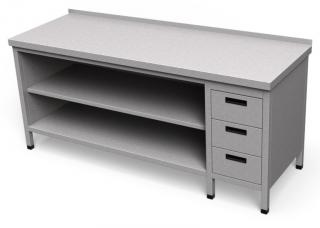 Pracovný stôl dlhý PS-28 ŠxHxV: 260x80x85 cm