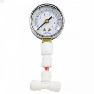 Manometer + set na pripojenie k RO