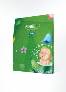 Darčeková krabička na hypoalergénnu kozmetiku Feel Eco Baby