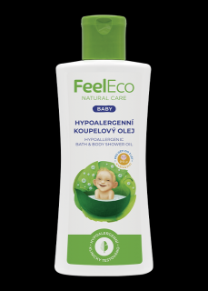 FeelEco Hypoalergénny kúpeľový olej Baby 200ml expirácia 25.05.2025