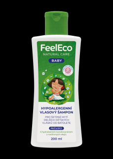 FeelEco Hypoalergénny vlasový šampón Baby 200ml