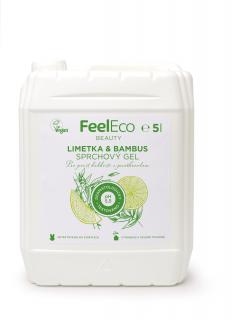FeelEco sprchový gél Limetka & Bambus 5 l