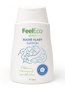 FeelEco vlasový šampon na suché vlasy 300ml