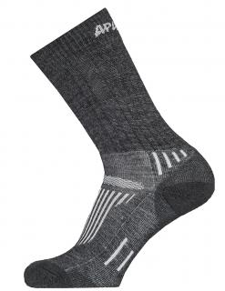 APASOX|SHERPAX KAZBEK Juncal grey trekové ponožky Veľkosť: (35-38)