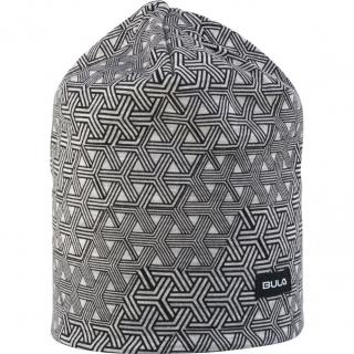 BULA GEO PRINTED WOOL BEANIE grey Farba: MULTI, Veľkosť: UNI