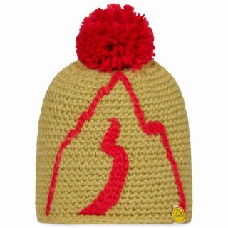 La Sportiva Čiapka s brmbolcom Dorado Beanie Cedar/Tango Red Veľkosť: UNI