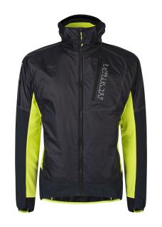 MONTURA INSIGHT PLUS HYBRID JACKET black/lime green Farba: Black, Veľkosť: L