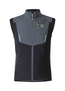 MONTURA Ski Style Vest black/neon yellow Veľkosť: XXL