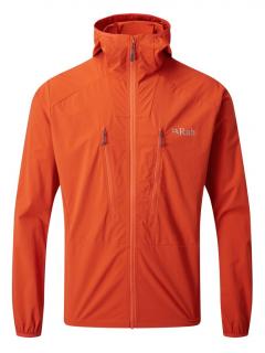 Rab Borealis Jacket Firecracker softshell bunda Veľkosť: XL