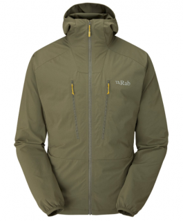 Rab Borealis Jacket Light Khaki softshell bunda Veľkosť: L