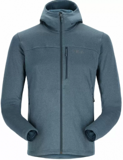 RAB GRAVITON HOODY Orion Blue FLEECE MIKINA Farba: BLUE, Veľkosť: L