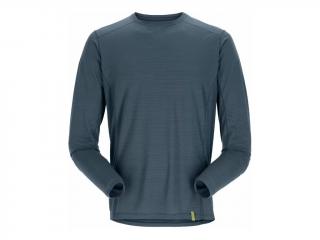 RAB SYNCRINO BASE LS TEE orion blue Farba: GREY, Veľkosť: L