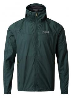 RAB Vital Hoody Jacket Pine Vetrovka Farba: Zelená, Veľkosť: XL
