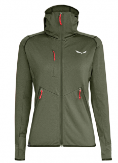 SALEWA AGNER HYBRID PL/DST W FZ HDY dark olive melange Farba: GREEN, Veľkosť: XS