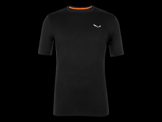 SALEWA CRISTALLO WARM T-SRT pánske termo tričko black out Farba: ČIERNA, Veľkosť: M