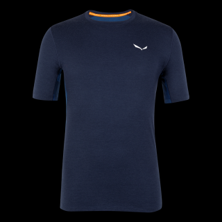 SALEWA CRISTALLO WARM T-SRT pánske termo tričko navy blazer Farba: Modrá, Veľkosť: L