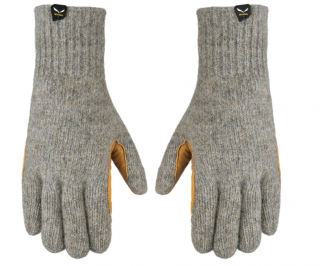 SALEWA WALK WOOL LEATHER GLOVES kožene rukavice Veľkosť: S