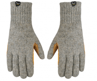 SALEWA WALK WOOL LEATHER GLOVES kožene rukavice Veľkosť: XL