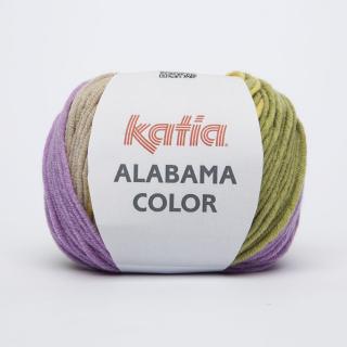 Katia ALABAMA COLOR Farba: 958/104 ... Mix ružová-žltá-zelená-fialová