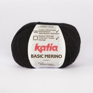 Katia BASIC MERINO Farba: 793/02 ... Čierna