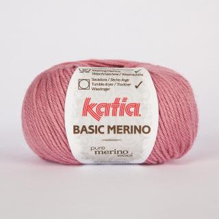Katia BASIC MERINO Farba: 793/26 ... Ružová stredná
